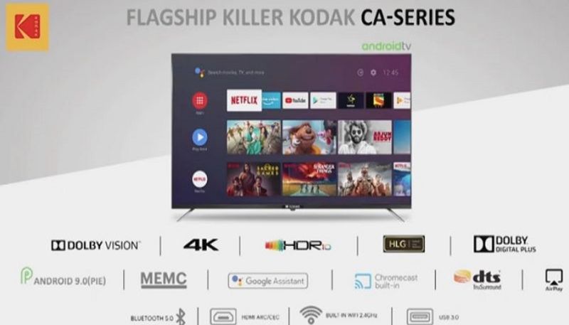 Kodak launches India's first lowest-priced smart  Android TV