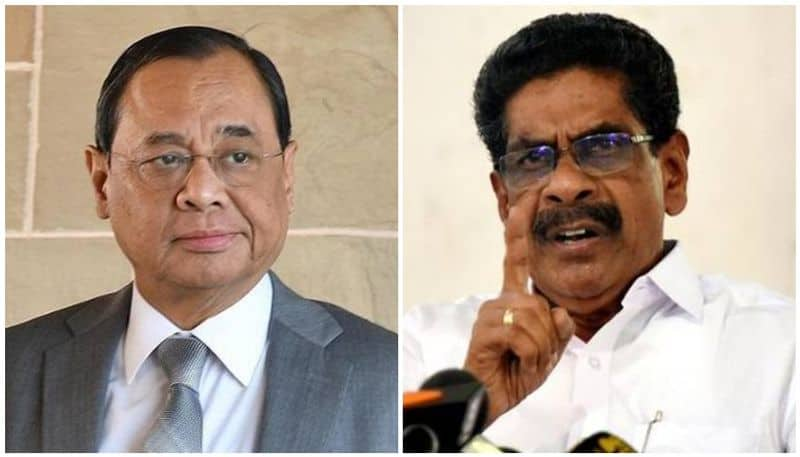 Mullappally Ramachandran against Ranjan Gogoi nomination for Rajya sabha