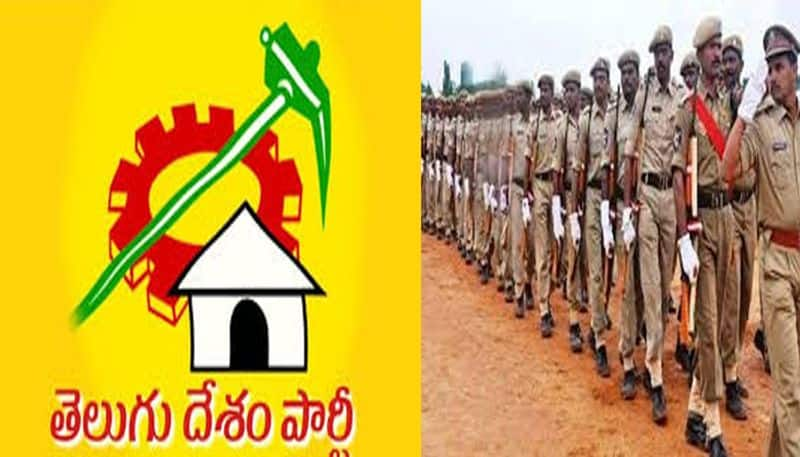 TDP Counter Attack on AP Police Officers Association