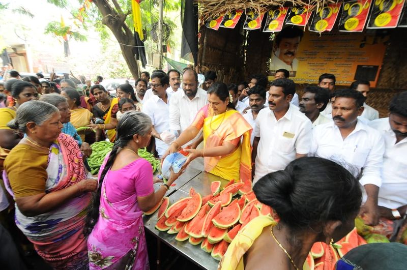 dmdk treasurer premalatha vijayakanth slams dmk ministers