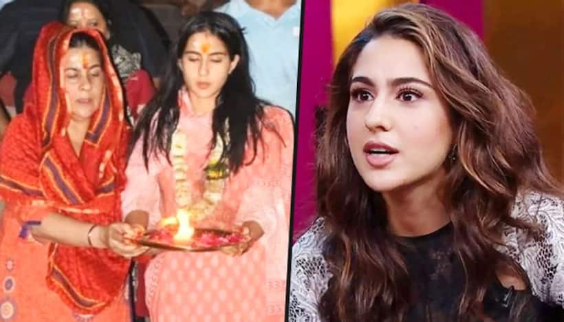 'Non Hindu' Sara Ali Khan stirs up controversy with Kashi Vishwanath temple visit