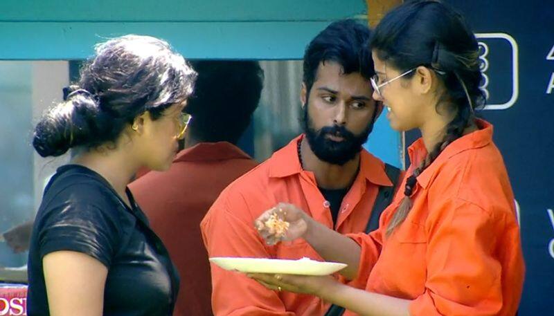 sujo mathew and alasandra lock horns in bigg boss 2