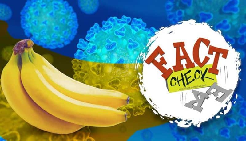 reality of claim scientists have not found bananas prevent coronavirus infection