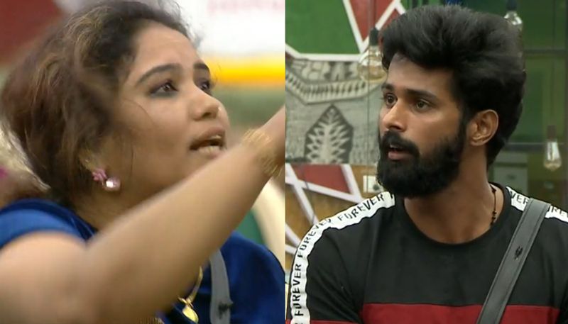 daya argues with opposite group in bigg boss 2