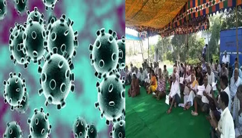 Coronavirus Effect... Amaravathi Parirakshana Samithi Sensational decision on Capital Movement