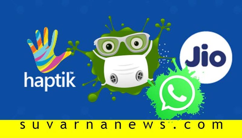 Govt of India WhatsApp Chatbot MyGov Corona Helpdesk Reliance Jio Haptik