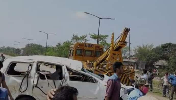 করোনা আতঙ্কে বাড়ি ফেরার পথে দুর্ঘটনা, গাড়ি ও লরির সংঘর্ষে মৃত ৪