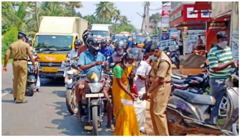 Election Officers Seized 3.25 cores at Madurai - srivilliputhur high way