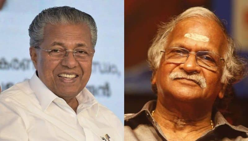 Sreekumaran Thampi praising the CM pinarayi vijayan