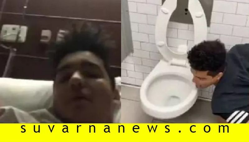 Influencer reportedly hospitalized with coronavirus after licking toilet