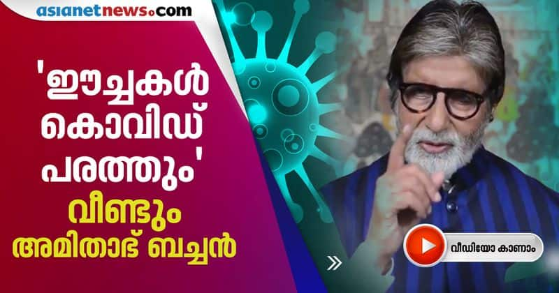 Amitabh bachchan claims covid virus spreads through flies