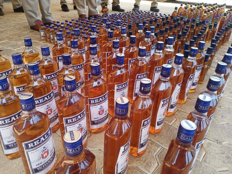 coronavirus affect illegal liquor seized in Ballari