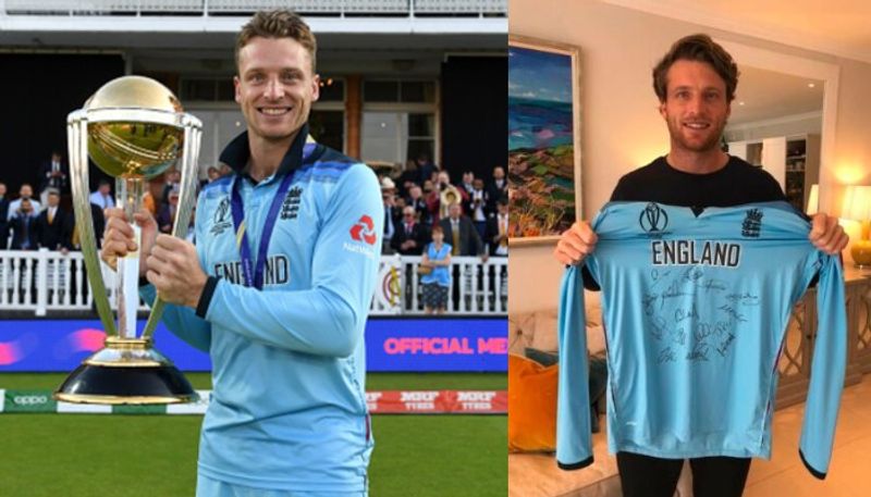 Coronavirus Jos Buttler auctions World Cup winning jersey seeks Virat Kohli help