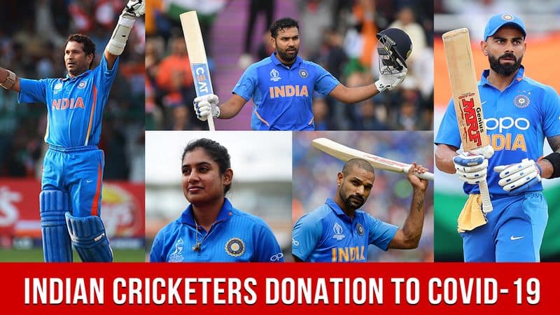 Check out Indian Cricketers Donations to help India fight COVID-19 Pandemic