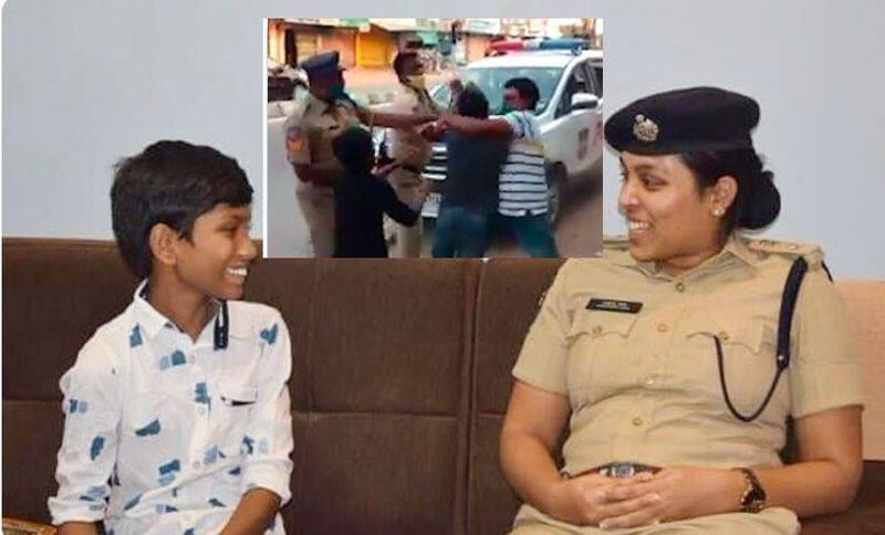 Wanaparthy incident: SP Apoorva rao visits victims house and people hail it as an epitome of friendly policing