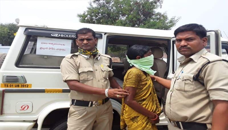 manchiryal police woman patient