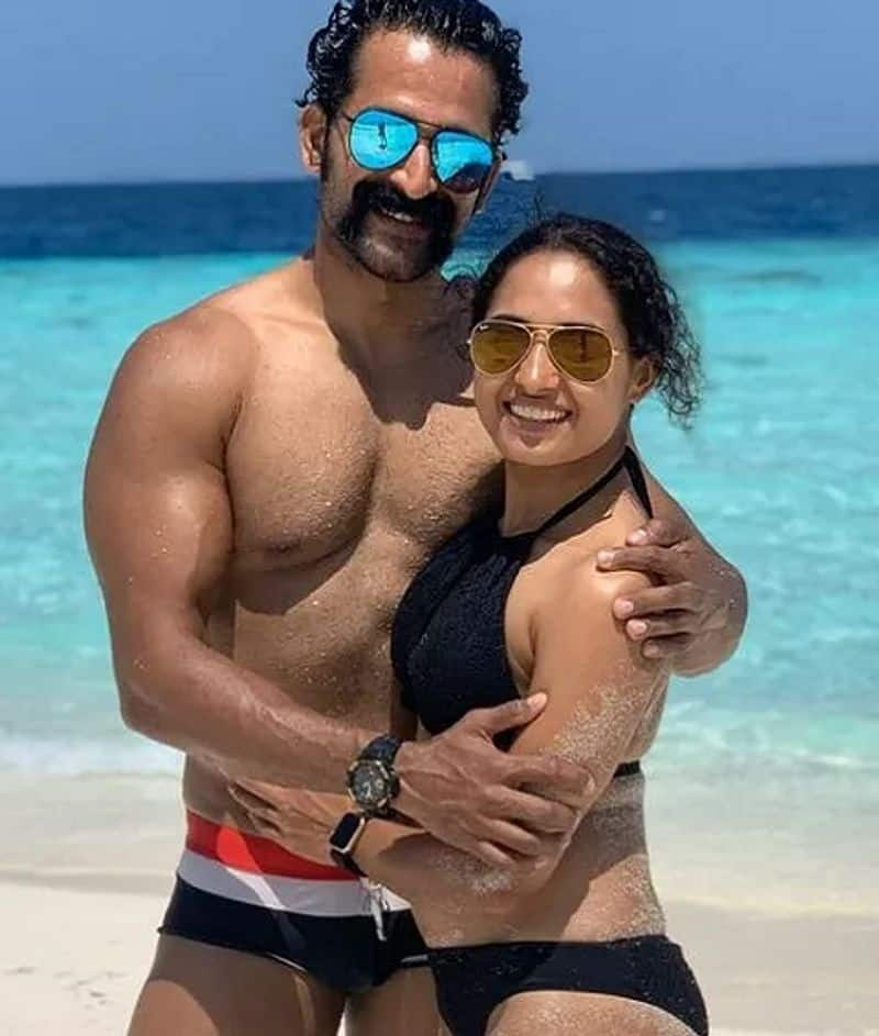 Netizens Kidding Pooja Ramachandran and His Wife John Tiktok Video