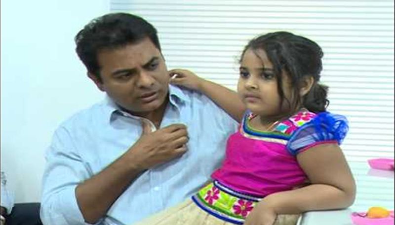 MinisterKTR Medical  Help  to 4Years Cancer Baby