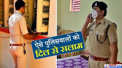 पुलिसवालों की सैल्यूट वाली कहानीः कोई ड्यूटी के बाद गैराज में सोता कोई अपनी खिड़की से मांगता है खाना