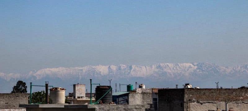 Lockdown Effect: Jalandhar Sees Snow-Capped Himachal Mountains For First Time In Decades