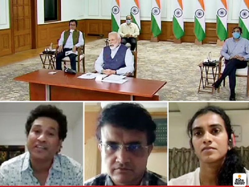 PM Modi's Call for Solidarity: Cricketers and other sport stars  Respond and ask People to respond