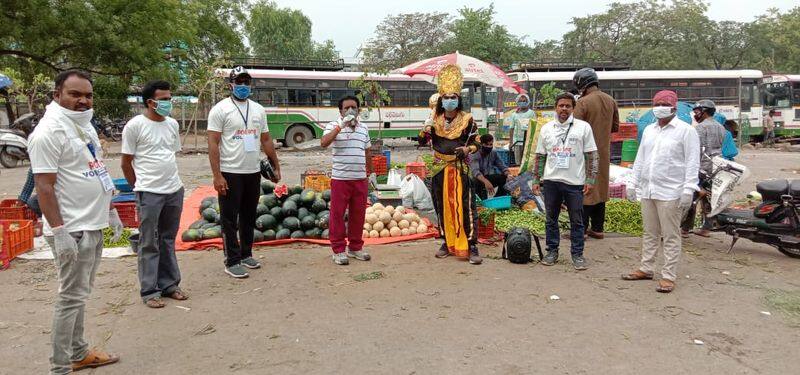 Awareness on Corona Virus in karimnagar