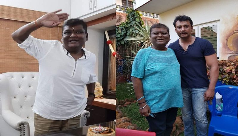 kannada-actor-bullet-prakash-passes-away Challenging star Darshan Helping hands