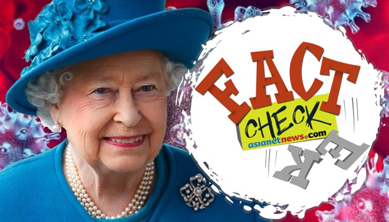 truth behind the news about Queen Elizabeth tested positive for COVID 19