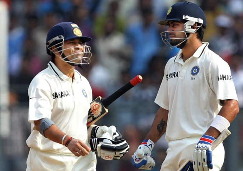 Coronavirus Sachin Tendulkar Virat Kohli salute Maharashtra Police gesture