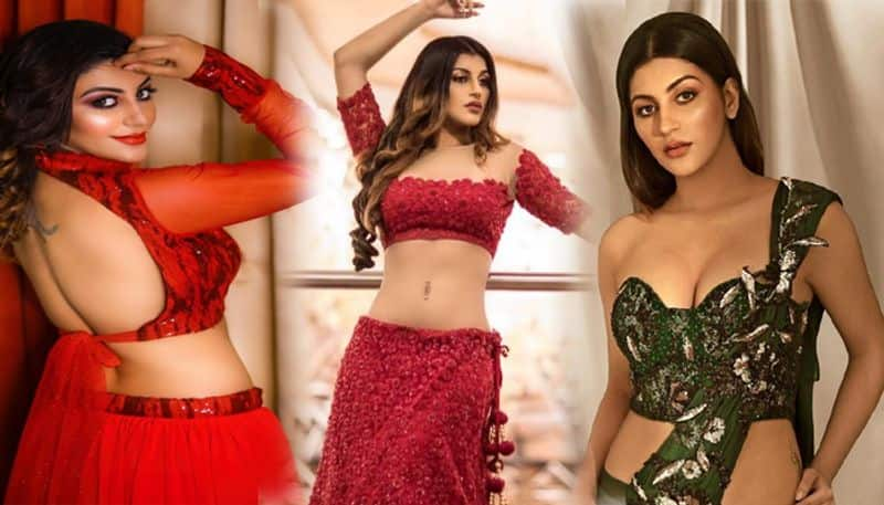 Yashika anand Shocking Short Dress Glamour photo going viral in social media