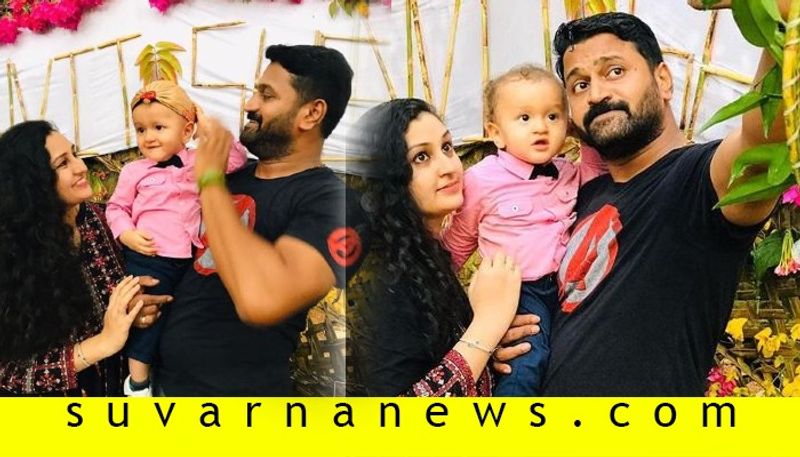 Rishab shetty celebrates son ranvith birthday creatively in native