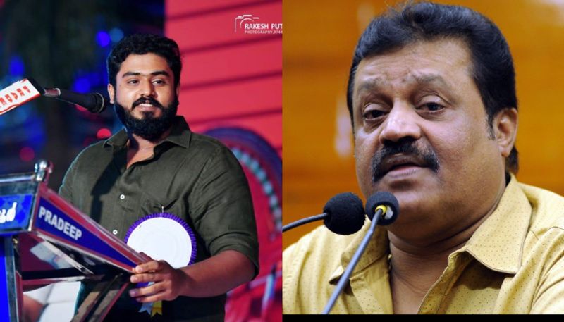 Gokul Suresh Hot replay to social media abuser who abuse his father suresh gopi