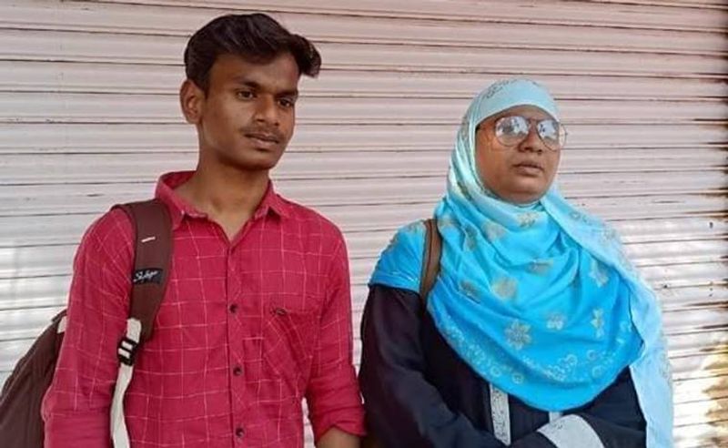 Telangana Mother Makes 1400 KM Scooty Trip to Bring  her son back home