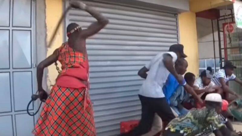 viral video of maasai tribes beating public in kenya here is the truth about that incident amid corona