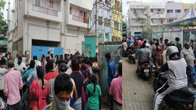 north indian workers protest in chennai pallavaram