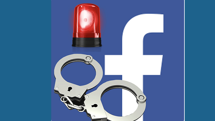 coronavirus spreading wrong in facebook...Electrician arrested