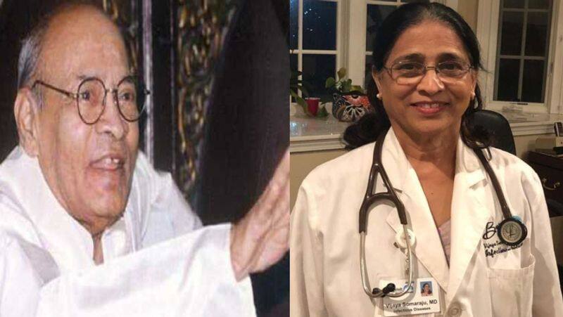 former indian prime minister pv narasimha rao daughter doctor vijaya fight against corona in usa