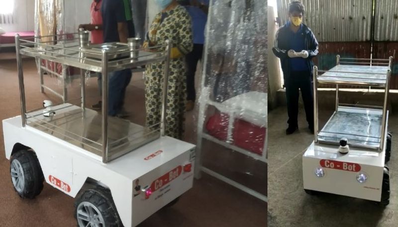 Coronavirus Robots deliver food medicine COVID-19 patients Jharkhand