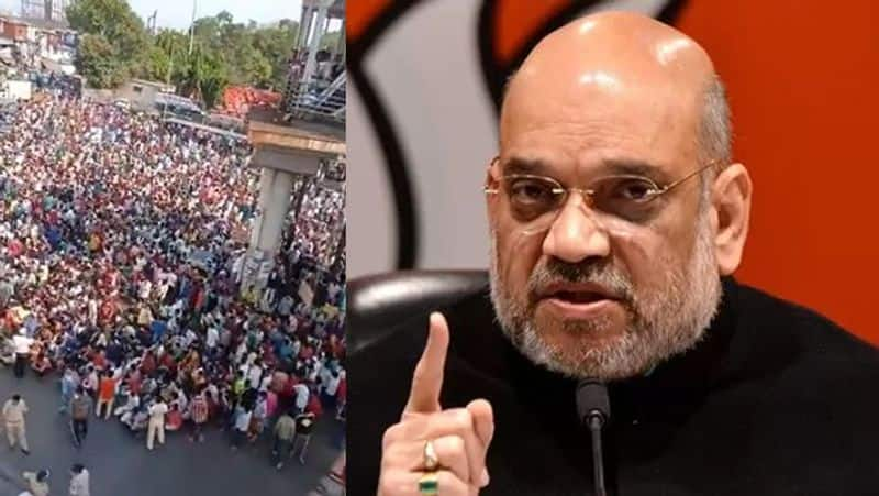 Amit Shah calls Maharashtra CM Uddhav Thackeray over Bandra protest, expresses concern