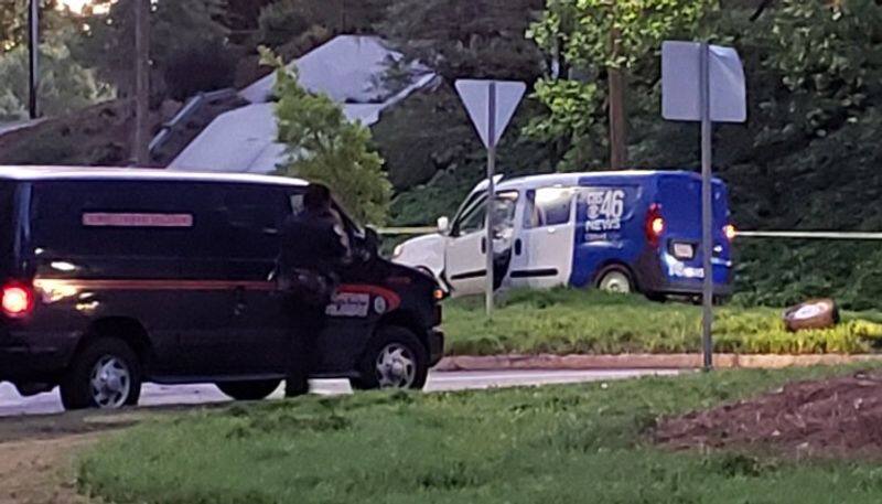 Pregnant Atlanta woman steals TV news van with pregnant reporter inside