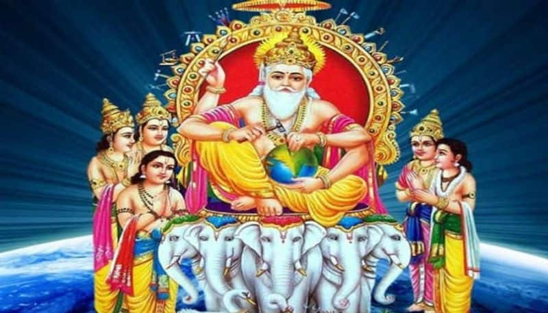 Vishwakarma jayanti 2020 worship of lord vishwakarma