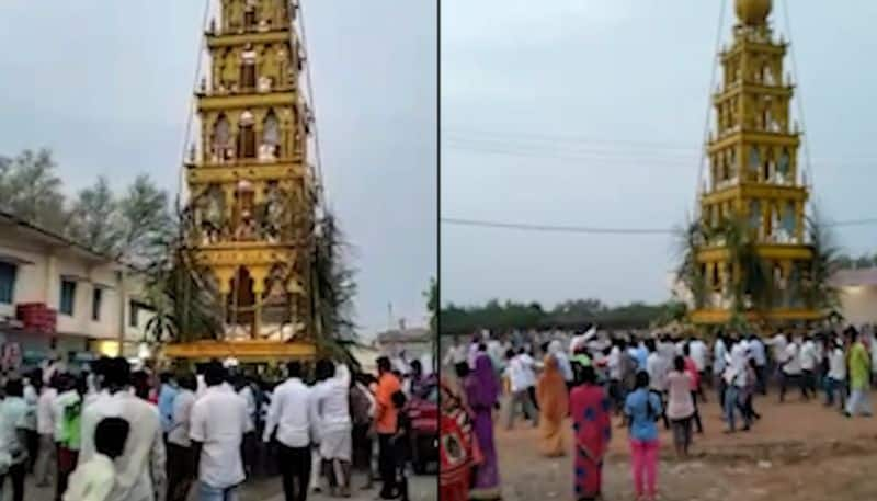 Another Temple Fest Held in Kalaburagi Despite India Lockdown