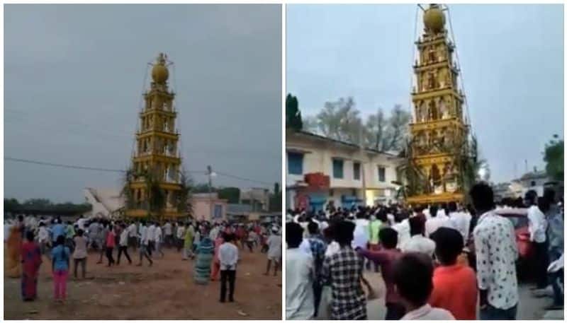 Defying lockdown, hundreds attend Kalaburagi temple festival; police register FIR