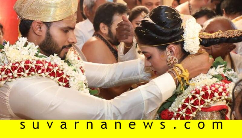 Sandalwood actor Nikhil Kumaraswamy tie the knot with Revathi on April 17