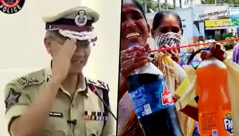 Andhra Pradesh DGP Gautam Sawang salutes woman who offered cold drinks to cops on duty