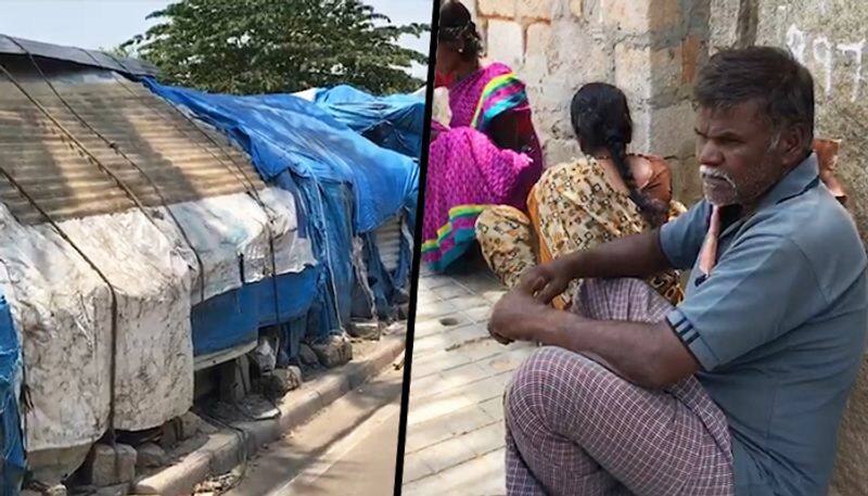 Bengaluru 50 houses locked after daily wage workers' families return to hometown; remainder provided food