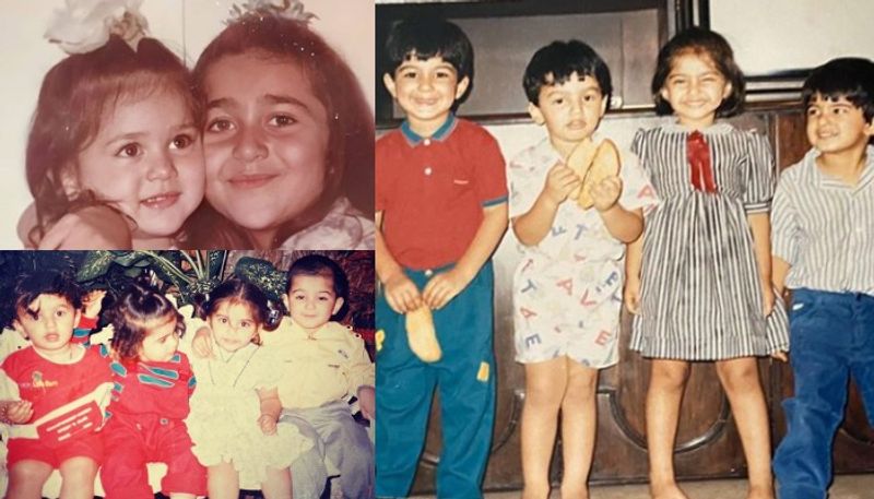 Childhood Pictures of stars in social media