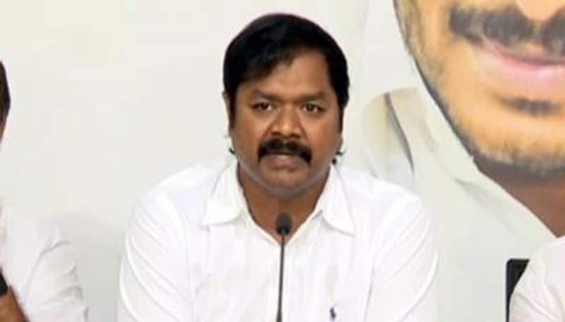 ysrcp mla dadisetti raja fires on tdp chief chandrababu naidu