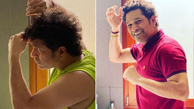 COVID 19 Effect Cricket legend Sachin Tendulkar turns hair stylist during India lockdown