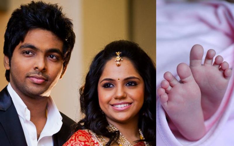 gv prakash daughter name secret reveled